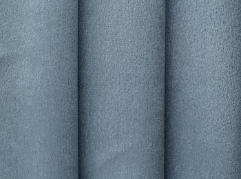 Photo of velvet elegance sky blue